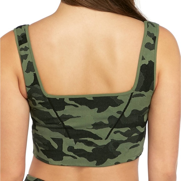 W/tag Free People Square Good Karma Bra - Picture 2 of 7